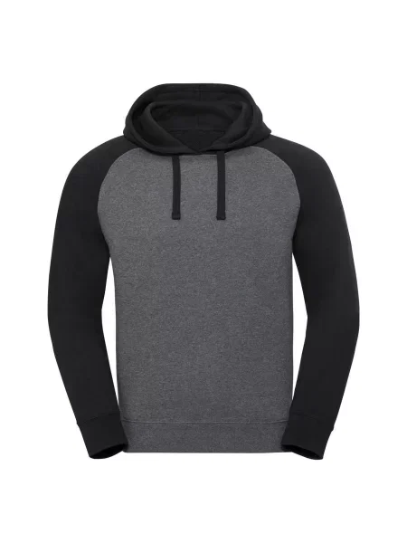 Суичър с качулка Russell с качулка сиво