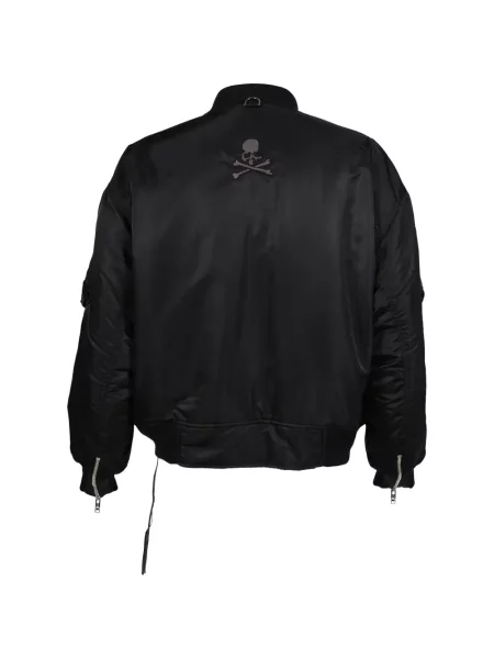 Reversibil geacă bomber Mastermind World cu broderie negru