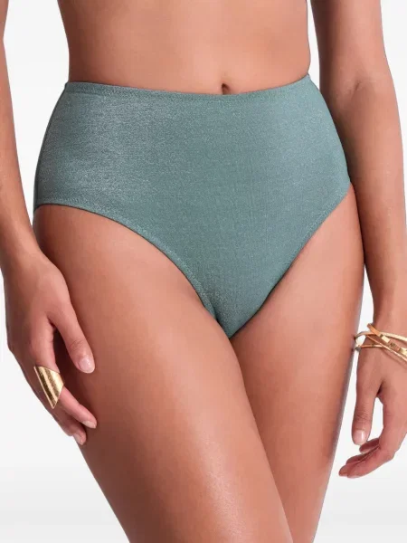 Bikini Aubade cu șireturi din dantelă verde