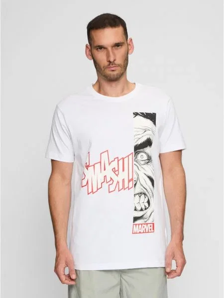 Tricou Merchcode alb