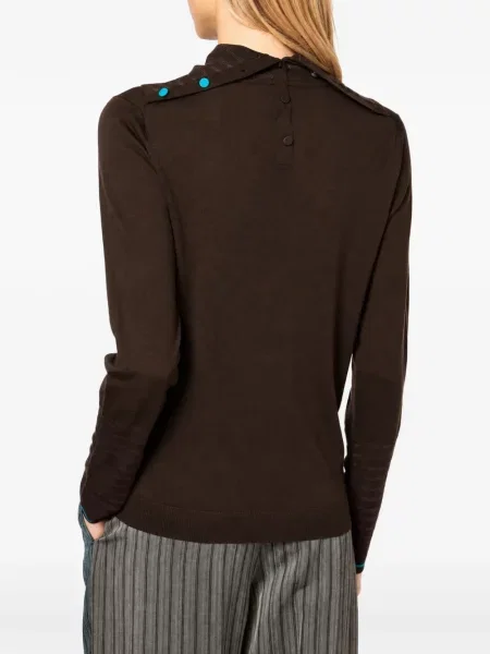 Pulover Paul Smith de lână maro