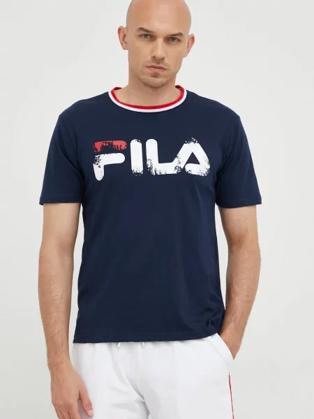 Піжама Fila з принтом синій