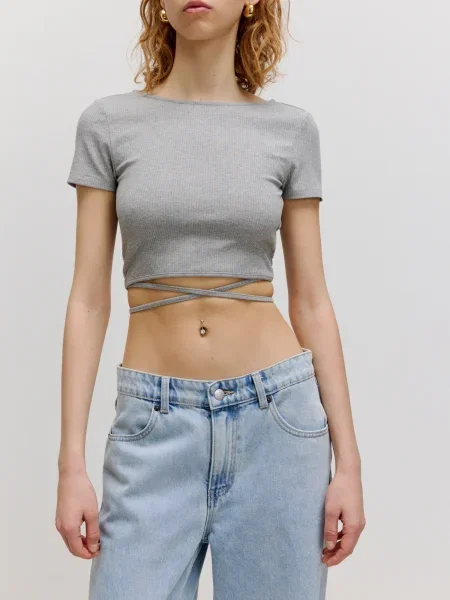 EDITED Tricou River' gri