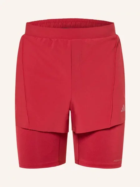Adidas Tréninkové Šortky 2 V 1 Adidas X Entire Studios červená