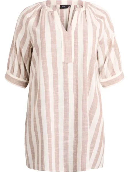 Zizzi Tunika Cananna kamela bela