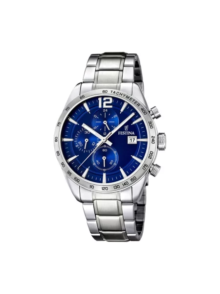 FESTINA Analogové hodinky Chronograph TIMELESS CHRONOGRAPH' modrá