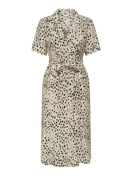 JDY Košulja haljina JDYTROYA kameno siva crna