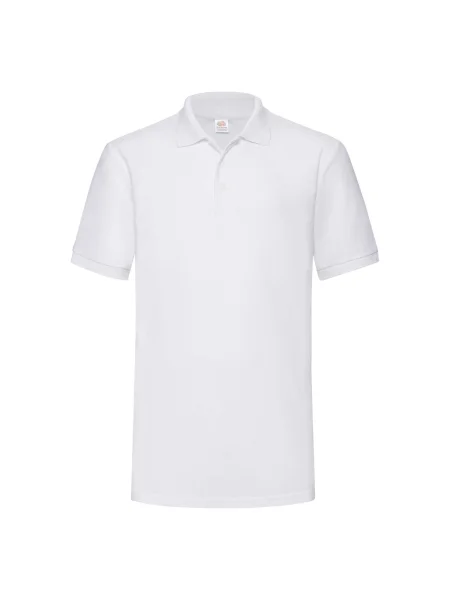 Polo Fruit Of The Loom alb