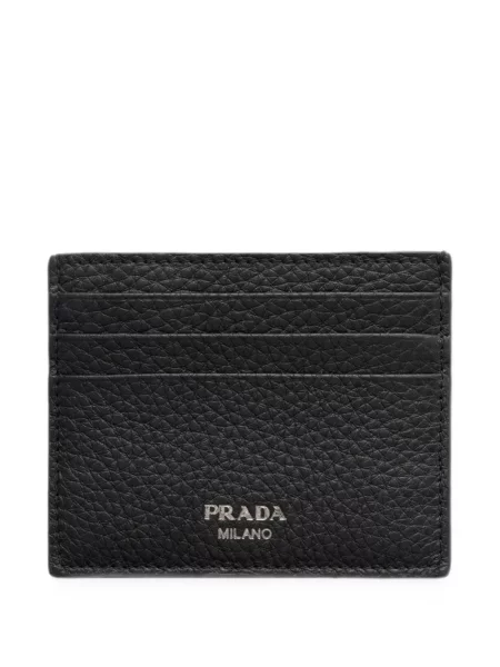 Portofel Prada din piele negru