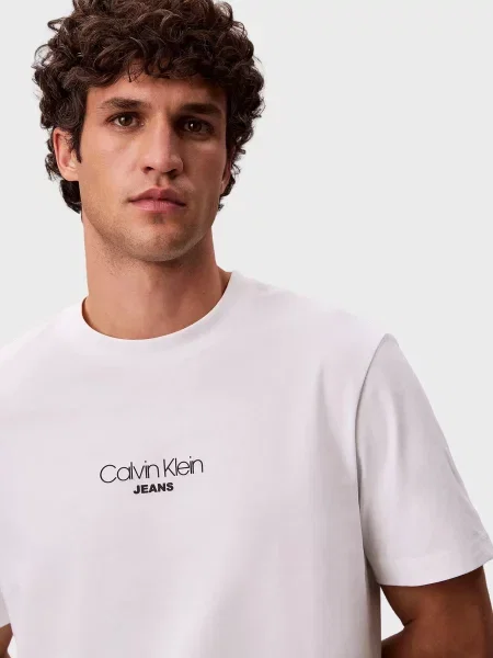Футболка Calvin Klein Jeans біла