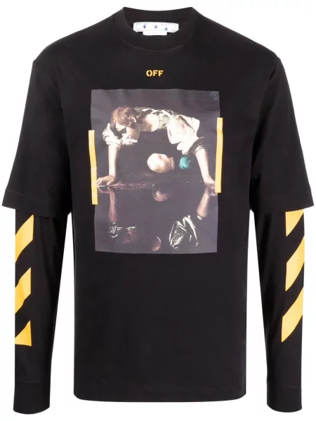 Košulja Off-white s printom bijela