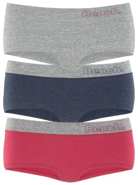 BENCH Spodnje hlače golobje modra / pegasto / pastelno rdeča siva