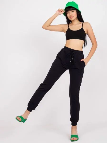 Športne hlače Basic Feel Good modra