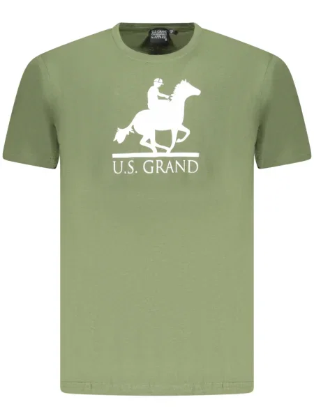 Polokošeľa U.s. Grand Polo s krátkymi rukávmi zelená