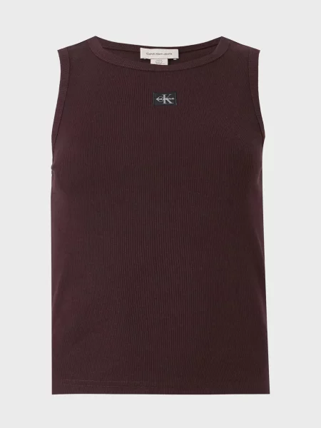 Майка Calvin Klein Jeans коричнева