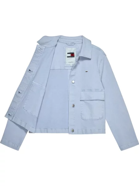 Kurtka jeansowa Tommy Jeans niebieska