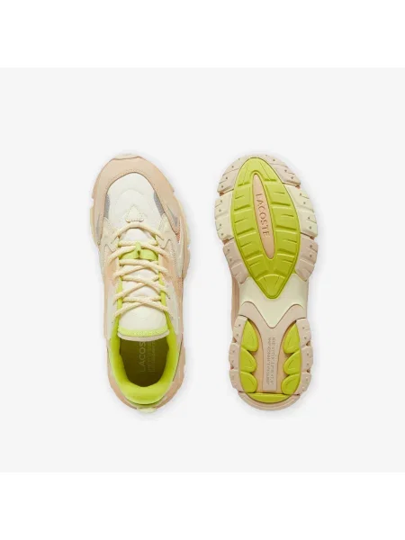 Кроссовки Lacoste бежевые