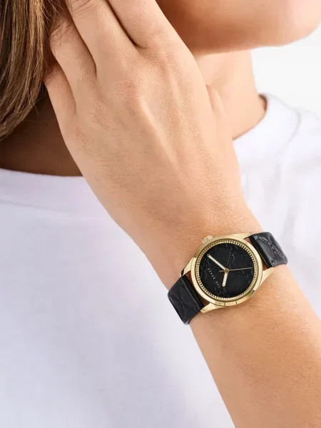 Matlasat ceas Ted Baker negru
