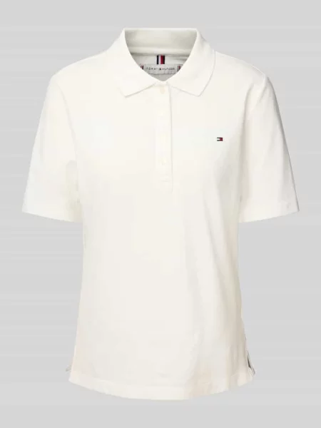 Koszulka polo o kroju regular fit z wyhaftowanym logo model Tommy Hilfiger