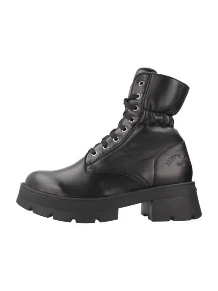 Botine Panama Jack cu șireturi negru
