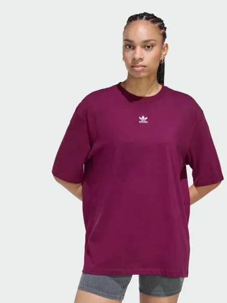 Футболка Adidas бордовая