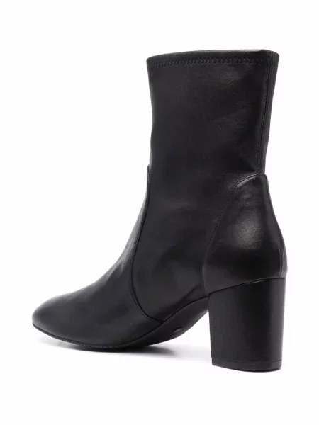 Cizme scurte Stuart Weitzman din piele negru