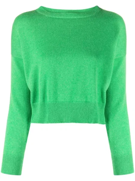 Cropp pulover Teddy Cashmere din cașmir teddy verde