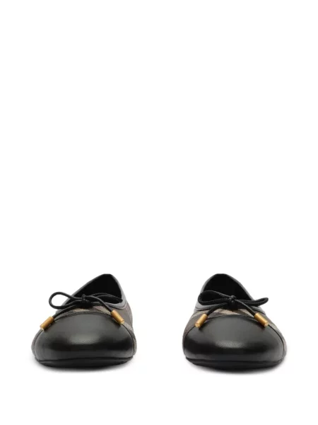 Pledinės drobė balerinos Burberry ruda