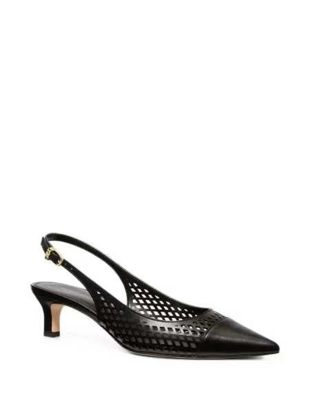 Pantofi cu toc Michael Kors din piele slingback negru