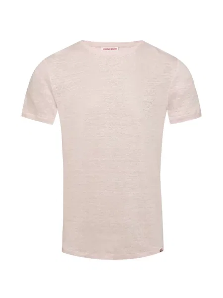 Tricou Orlebar Brown de in roz