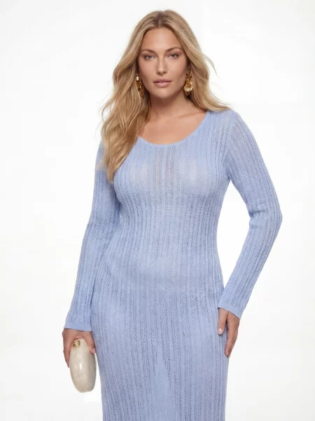 CITA MAASS Rochie deschis albastru