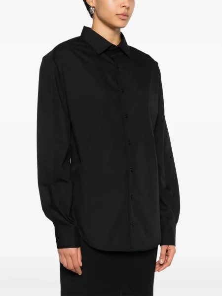 Cămașă Bettter din poplin negru