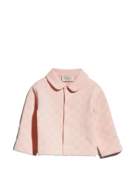 Kardigan dziecięcy Gucci różowy