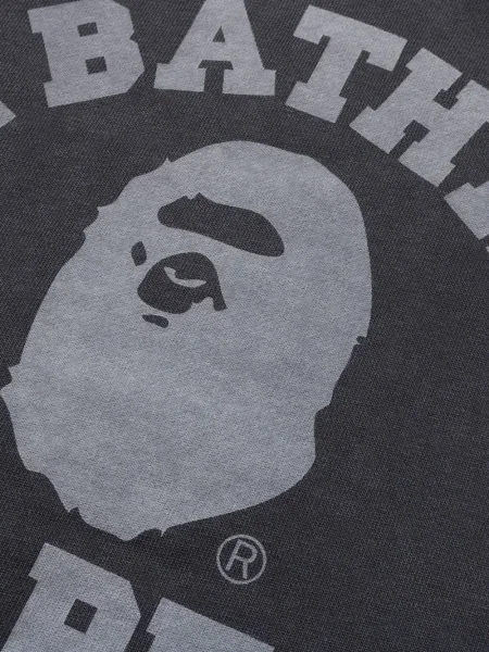 Hanorac cu glugă A Bathing Ape® cu imagine gri