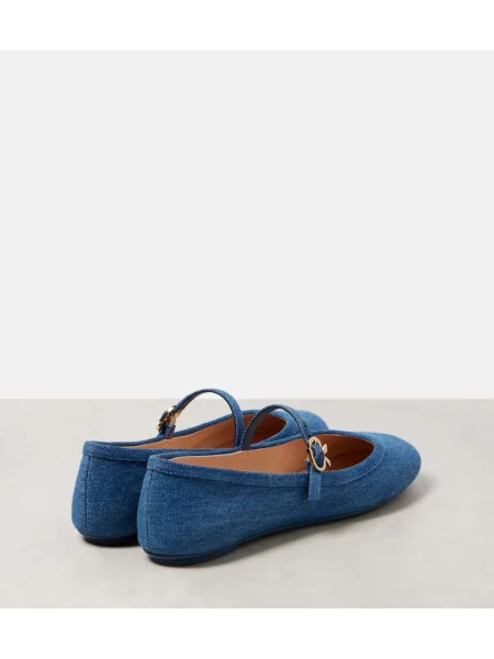 Pantofi cu toc Gianvito Rossi albastru