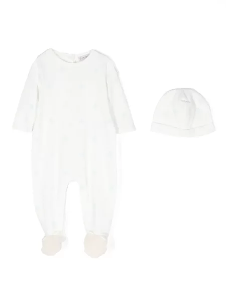 Piżama dziecięca Moncler Enfant biała