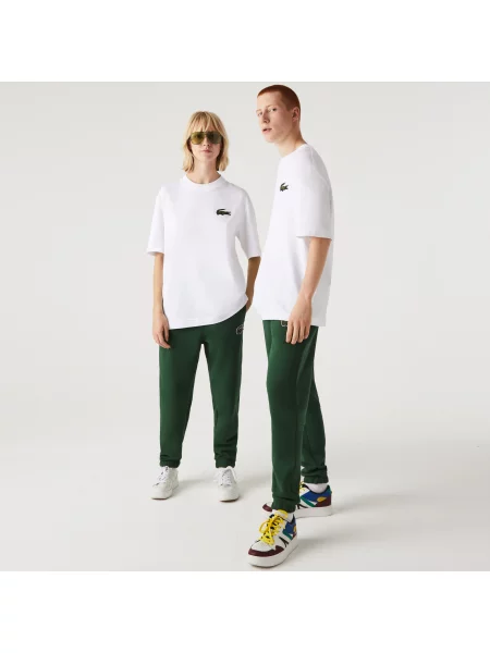 Lacoste футболка унісекс з органічної біла