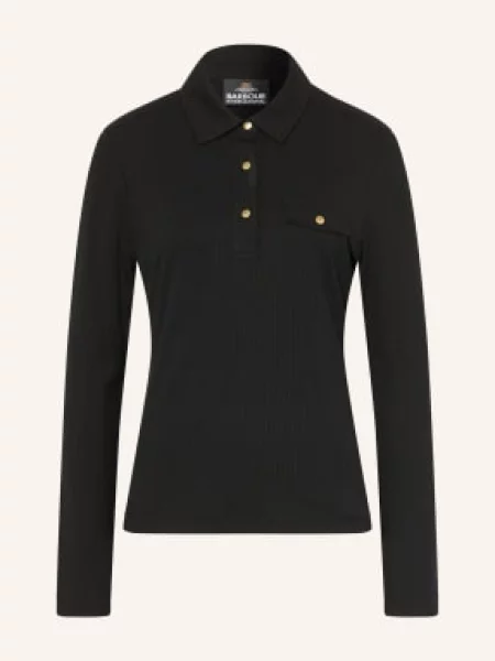 Barbour International Jerseyové Polo Tričko Ramona černá