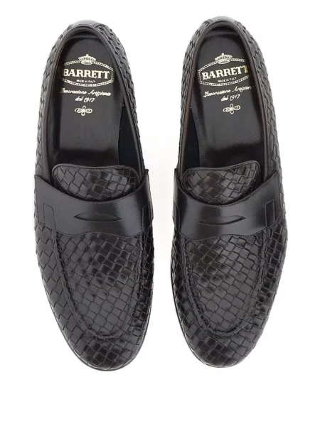 Pantofi loafer Neil Barrett din piele maro