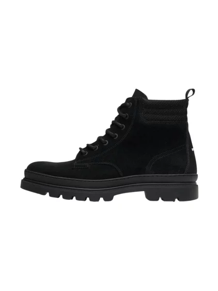 Filling Pieces buty wysokie Josh Suede czarny