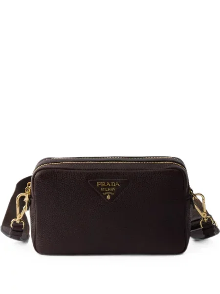 Geantă Prada din piele maro