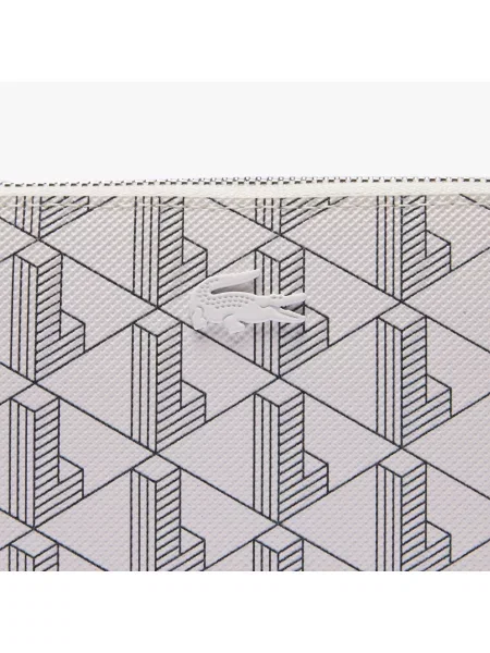 Lacoste гаманець Monogram білий
