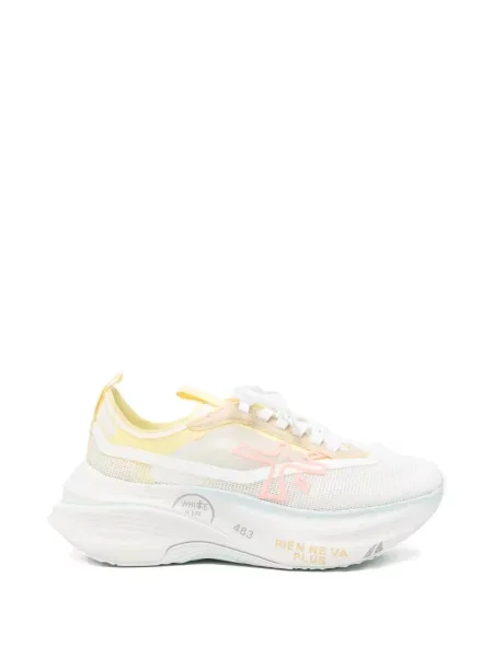 Sneakerși Premiata cu autograf alb
