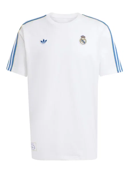 Tričko Adidas s polovičními zipem bílé