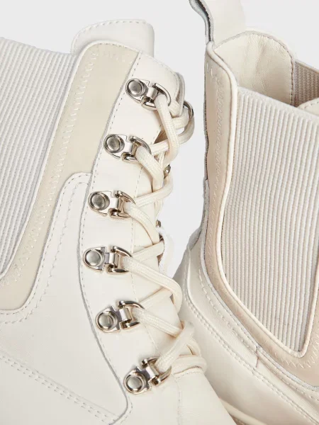 Кожаные ботинки Prpy белые