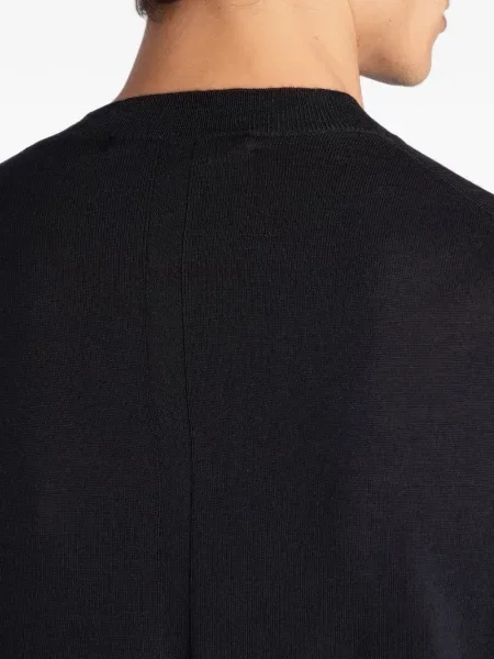 Pulover Low Brand cu decolteu rotund albastru