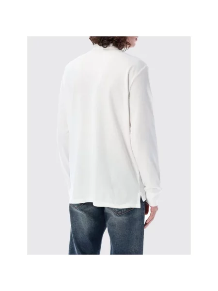 Haftowana koszulka polo Polo Ralph Lauren biała