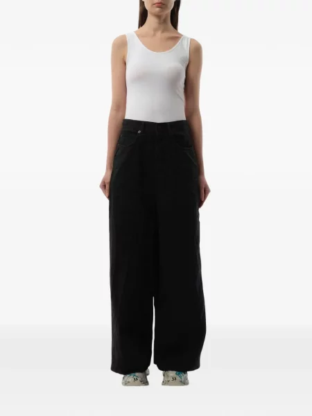 Blugi cu picior larg Balenciaga negru