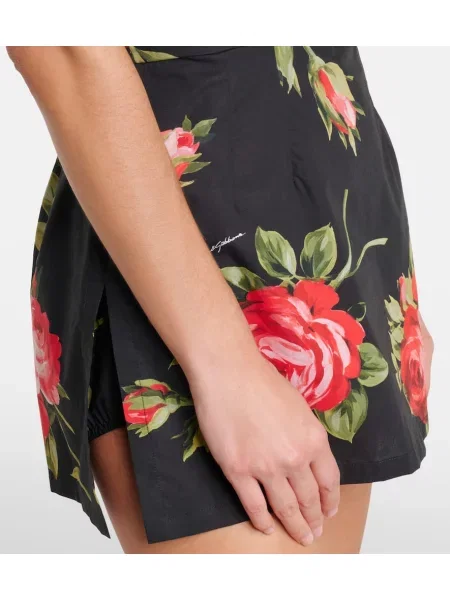 Rochie Dolce&gabbana cu model floral de costum negru