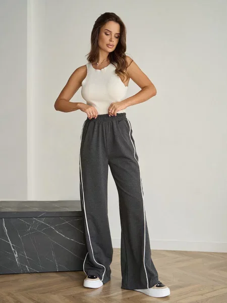 Штани спортивні ISSA Plus темно-сірий сірі